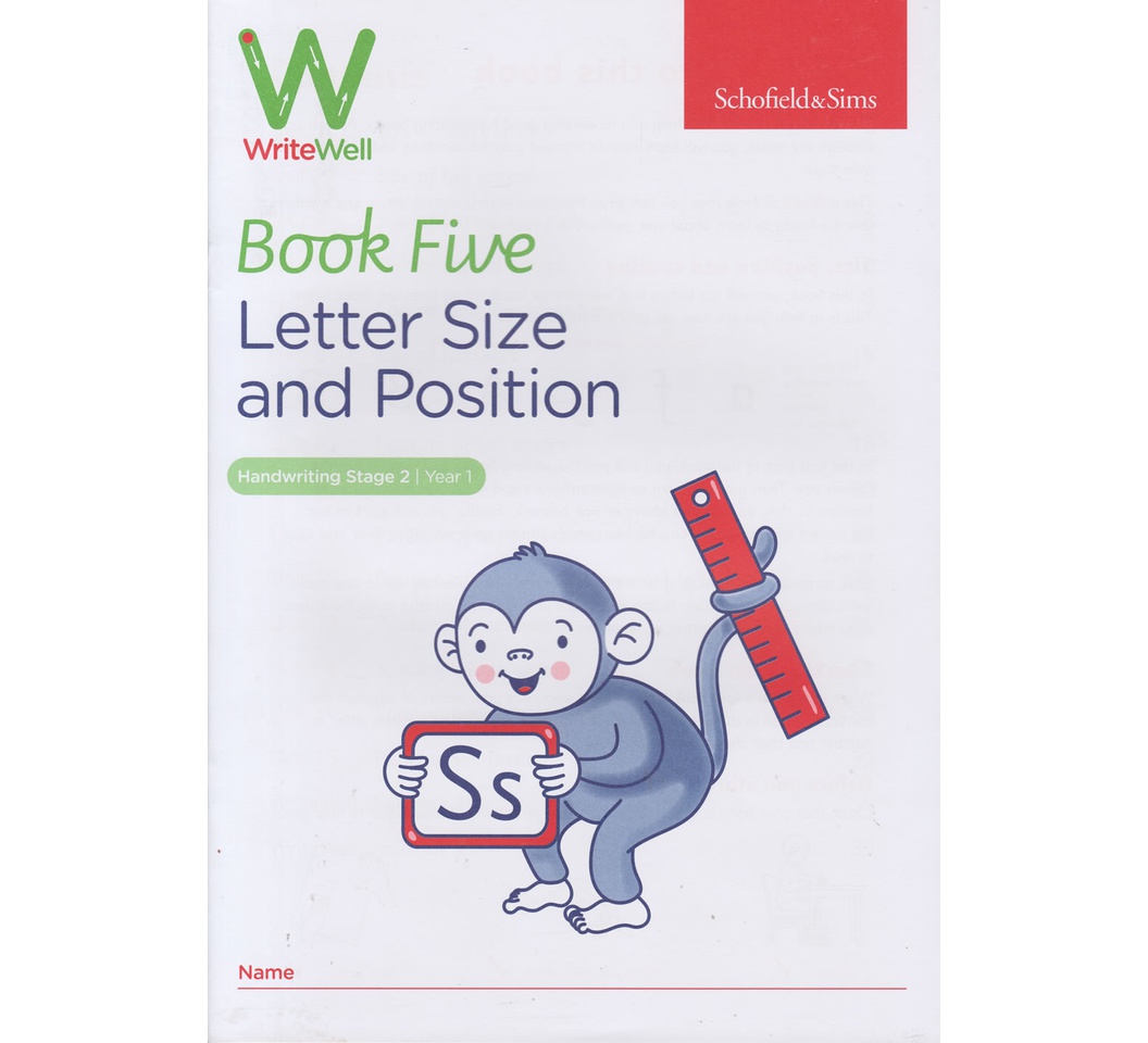 Schofield WriteWell 5: Letter Size and Position Handariting 2 Year 1