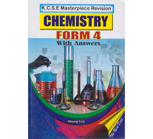 K.C.S.E Masterpiece revision chemistry form four with answers